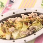 豚肉とキャベツのサッと茹での中華ダレがけのレシピ/作り方